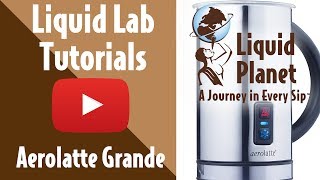 Liquid Lab  Aerolatte Grande Milk Frother [upl. by Ahsoym556]