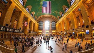 Walking Tour of Grand Central Terminal — New York City 【4K】🇺🇸 [upl. by Hahsia69]