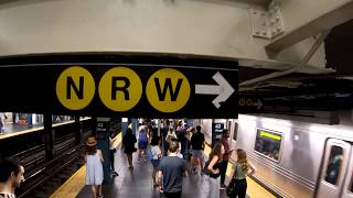 ⁴ᴷ The Busiest NYC Subway Station Times Square–42nd StreetPort Authority Bus Terminal [upl. by Uthrop977]