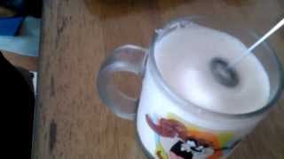 Aerolatte Review Frothing Cold Milk In Under 1 Minute [upl. by Zachariah]