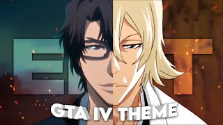 Aizen x Urahara  GTA IV Theme Edit [upl. by Abebi]